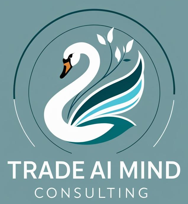 Trade Ai Mind swan logo